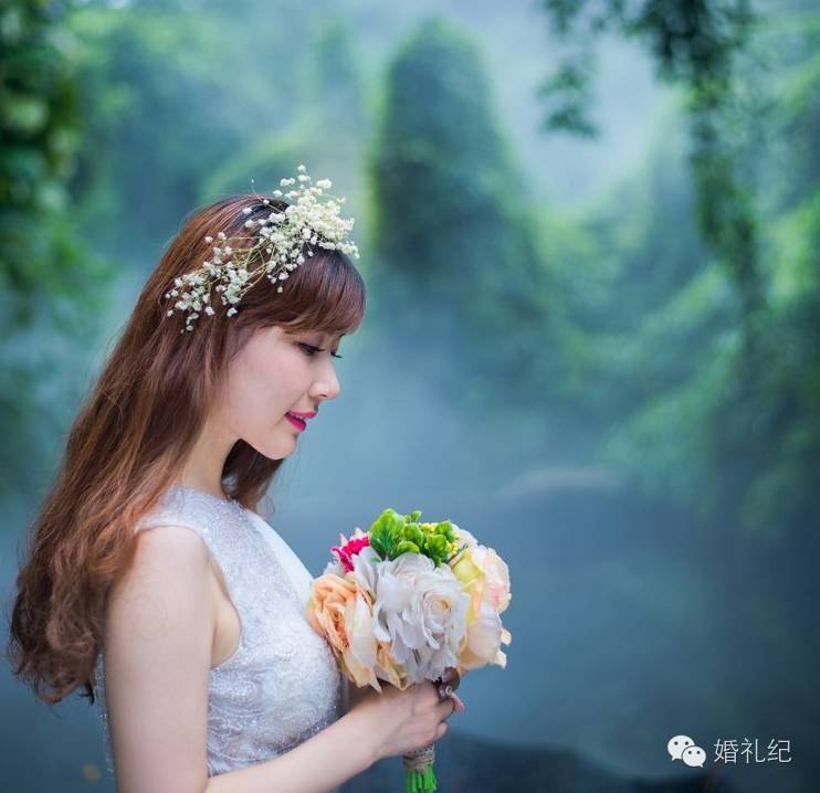 徐若瑄婚纱照中式,徐若瑄结婚婚纱