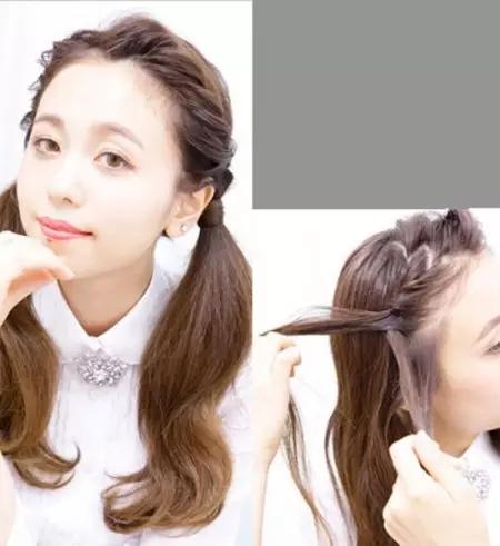 为什么扎双马尾总是很像村姑,扎双马尾肯定是一道靓丽的风景线