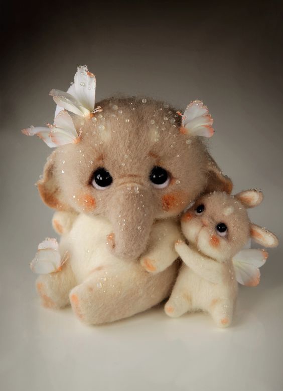 这些小玩意真是太萌了，把我心都融化了！