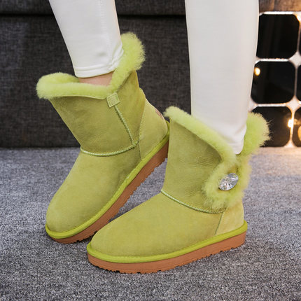 冬季潮流百搭雪地靴,冬季必备超暖加厚的雪地靴