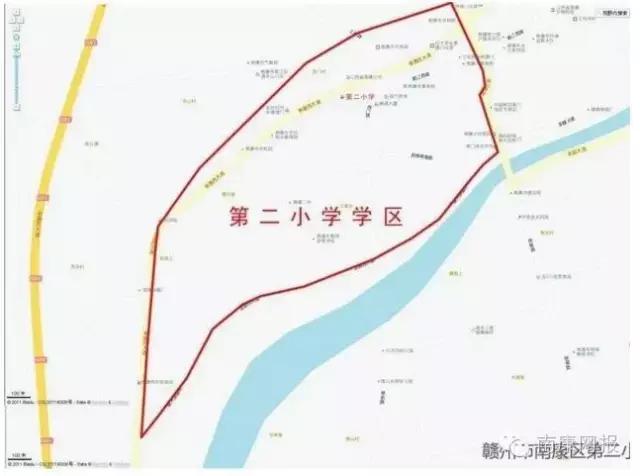 南康区东山新区恒大江湾配套学区,南康小学学区划分