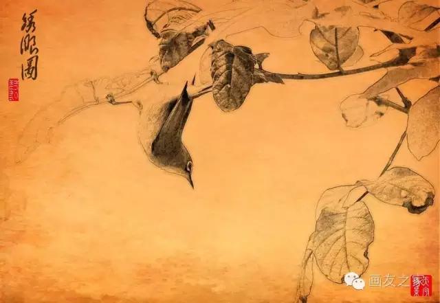 工笔画如何做旧特殊技法之揉纸法,工笔画熟宣怎么做旧