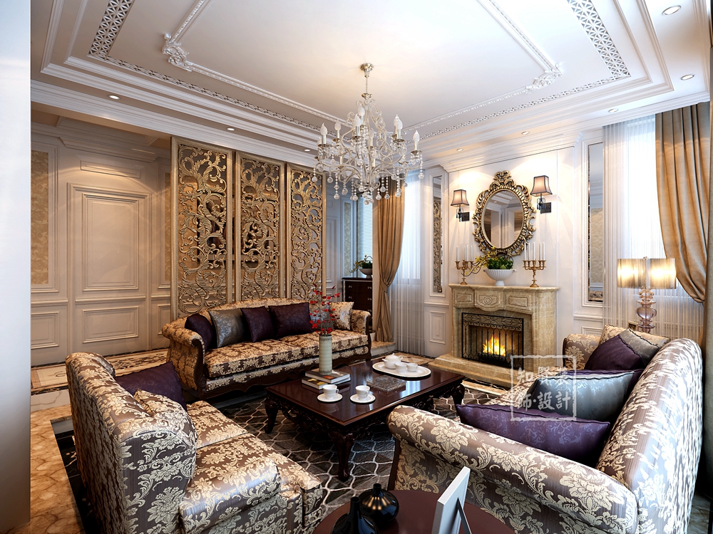 230平米餐厅吊灯壁纸,欧式壁纸灯盘效果图