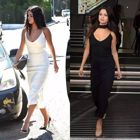 夏天想要一条好看的吊带裙,今年夏天的第一条吊带裙