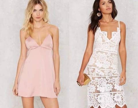 夏天想要一条好看的吊带裙,今年夏天的第一条吊带裙