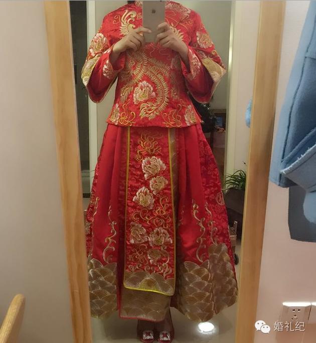 徐若瑄婚纱照中式,徐若瑄结婚婚纱