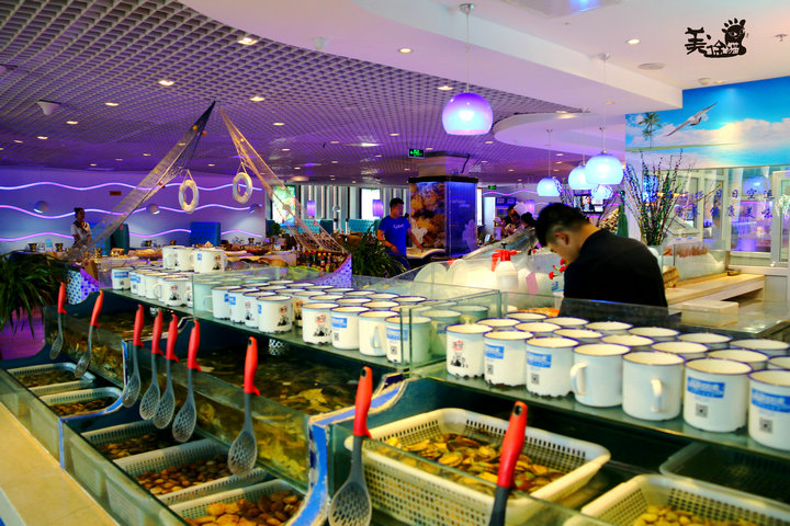 看花样男子去哪里看,深海八百米海鲜自助
