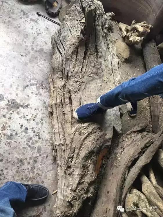 拆70年老宅发现100多年前的乌木,农民挖出一个天价的乌木