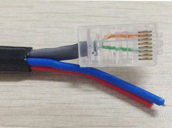 面板网线的接法图解,网线断了的正确接法