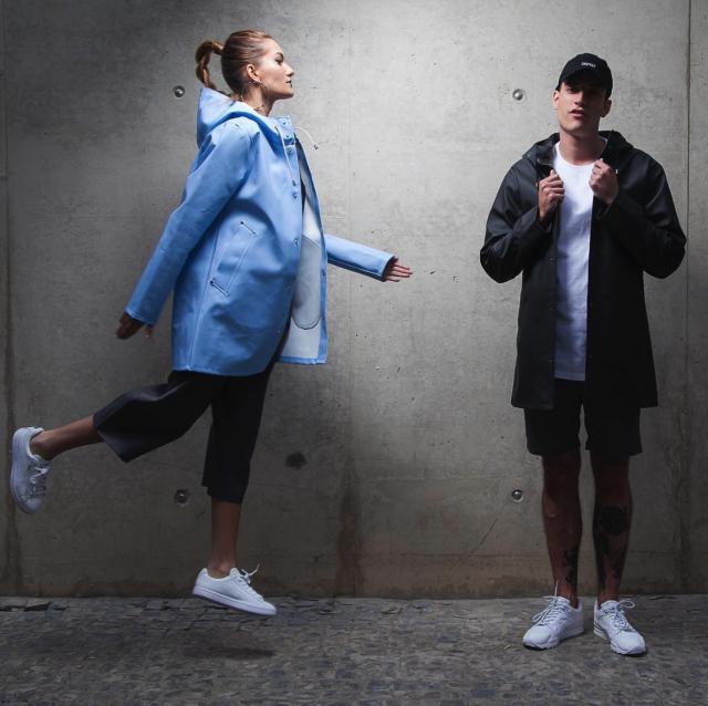 打个屁伞，真·青年就该披上雨衣起来嗨|潮物草坪