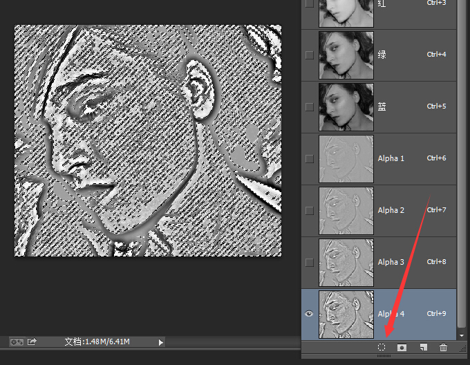 489「PS磨皮」磨皮去雀斑,利用计算和渐变映射清除雀斑