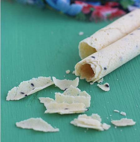 香脆花蛋卷做法大全,自制无糖蛋卷酥脆做法