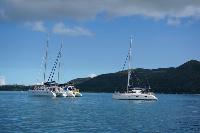 充满颜色的塞舌尔