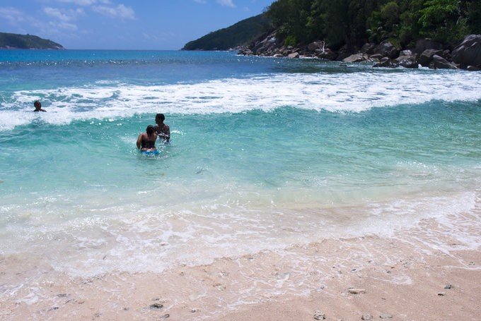 充满颜色的塞舌尔