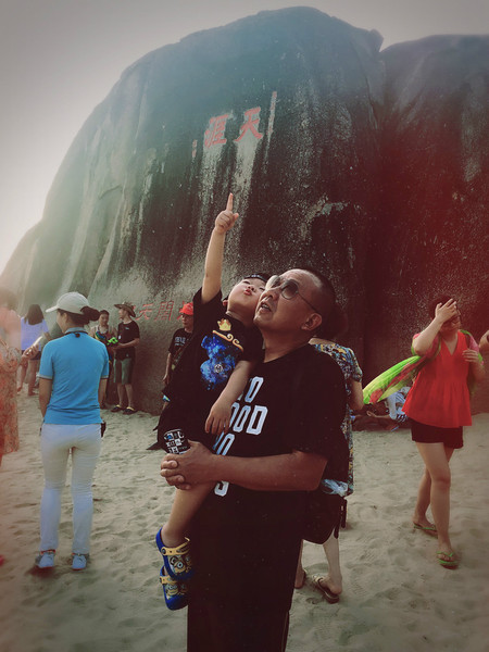 2016.04.30偕老带小,三亚的天伦之乐~