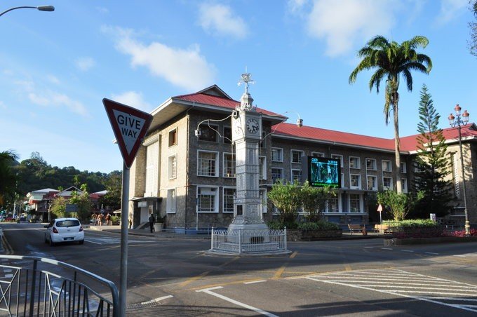 充满颜色的塞舌尔