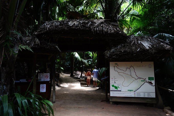 充满颜色的塞舌尔