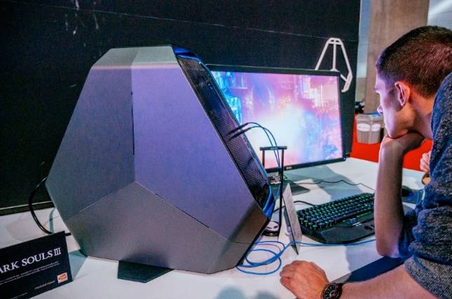 e3游戏alienware展览,alienware游戏展