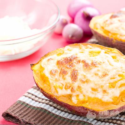 芝士焗红薯球做法,芝士焗红薯的做法烤箱烤多久