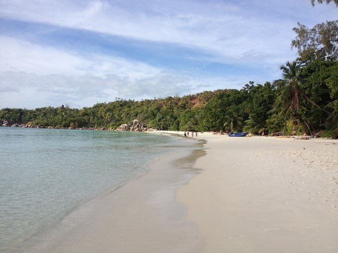 充满颜色的塞舌尔