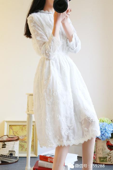 碎花连衣裙推荐雪纺裙,雪纺碎花裙垂直感