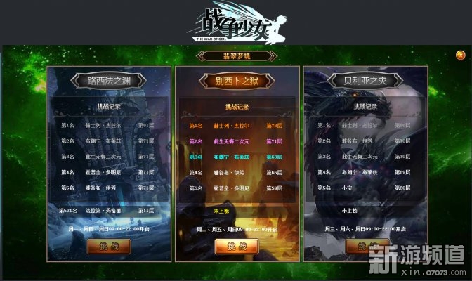 2D动漫挂机放置类页游《战争少女》曝光