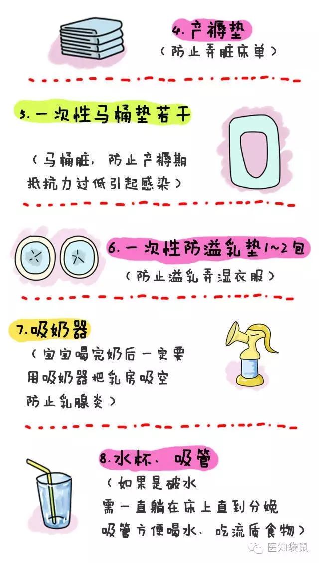 住院待产包清单,新生儿住院待产包多少奶粉够用