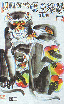 国画猴子作品寓意,国画猴子的基本画法