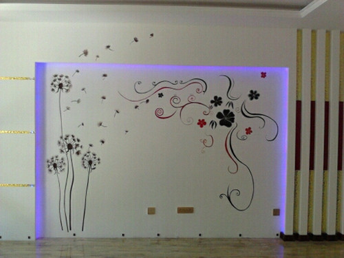 丙烯颜料画墙体彩绘简单教程,墙体彩绘用什么颜料最好