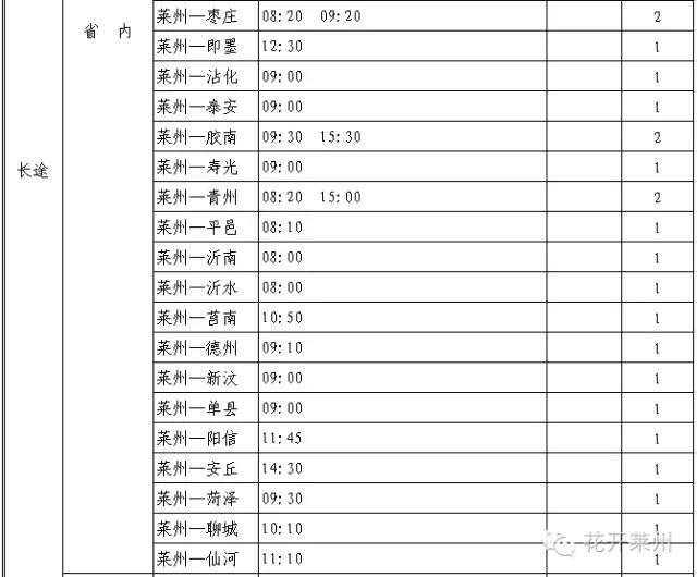 烟台机场到莱州大巴最新时刻表,烟台机场大巴最新时刻表到招远