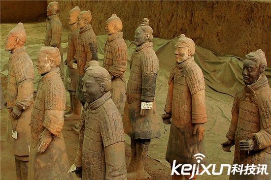 秦兵马俑的数量与样子,秦兵马俑出土时是彩色