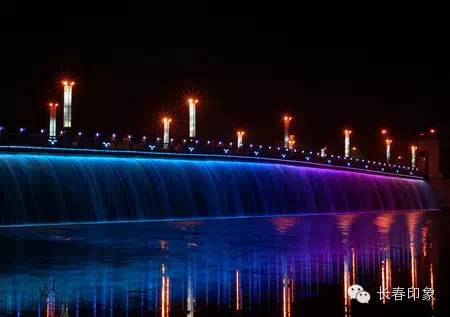 长春一座桥的图片,长春有个非常美的桥