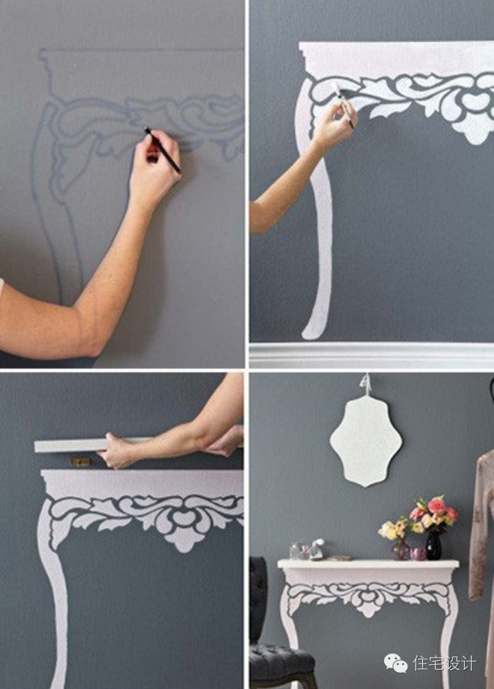 背景墙很花怎么布置拍视频,背景墙小怎样装好看又省钱