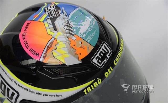 罗西最喜欢的头盔,迄今为止罗西最帅的头盔