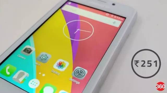 印度24元智能机,印度24元手机