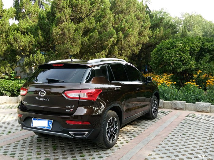 传祺gs42015款1.3t自动200t豪华版油耗,传祺gs41.3t车主有话说