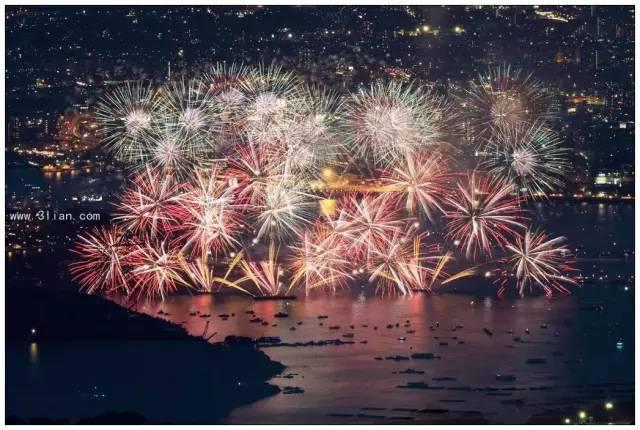 日本夏日的浪漫花火大会,日本夏日花火大会攻略