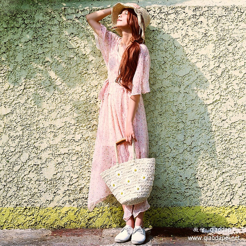 森系文艺夏季装,夏天森系搭配图片欣赏