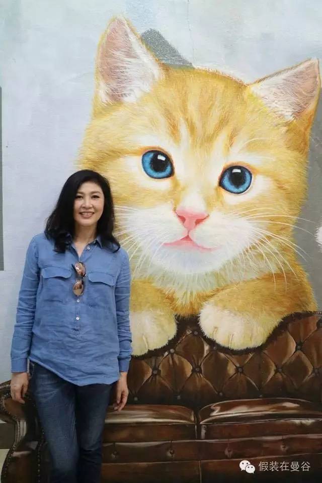 泰国第一美女前总理英拉晒相片变身旅游大使（多图）