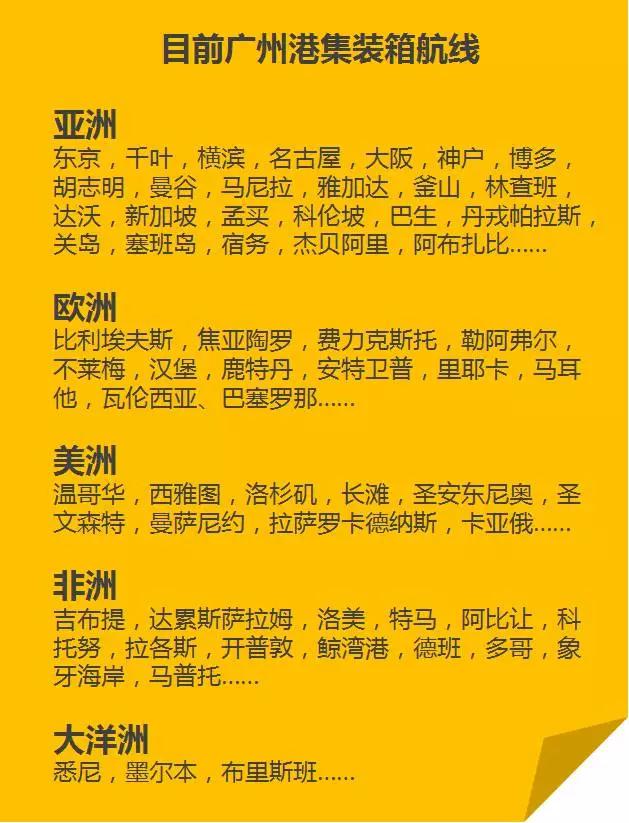不玩虚的！这些数据告诉你，广州的航运有多威水！