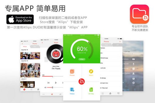 苹果U盘再添新品*果亚**元素iKlipsDuo即将开售