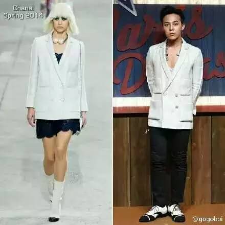 权志龙穿女装迷人,权志龙穿女装毫无违和感