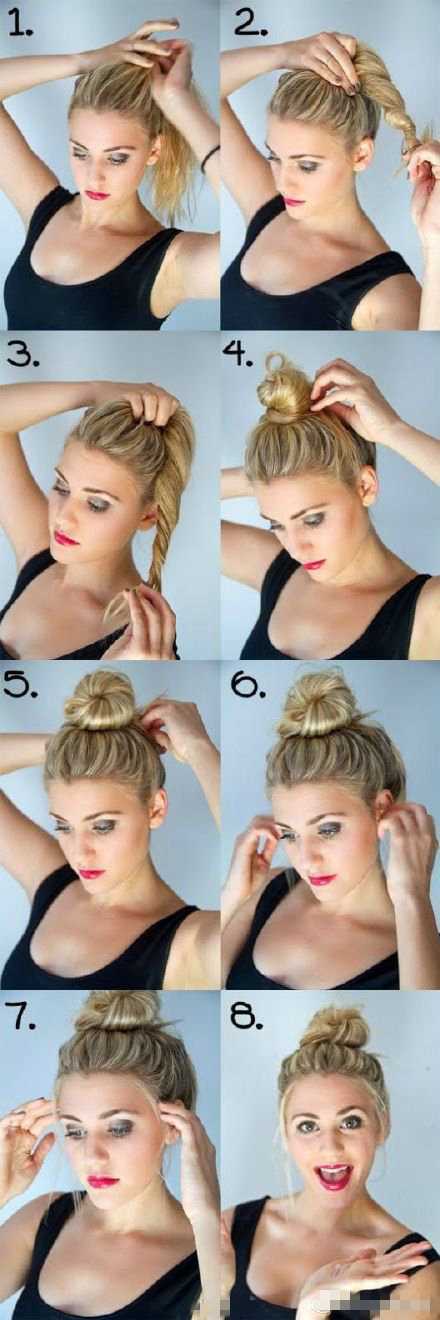 丸子头的扎法简单易学好看头发多,低丸子头简单扎法慵懒风丸子头