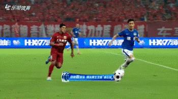 中超胡尔克受伤视频,破门上港