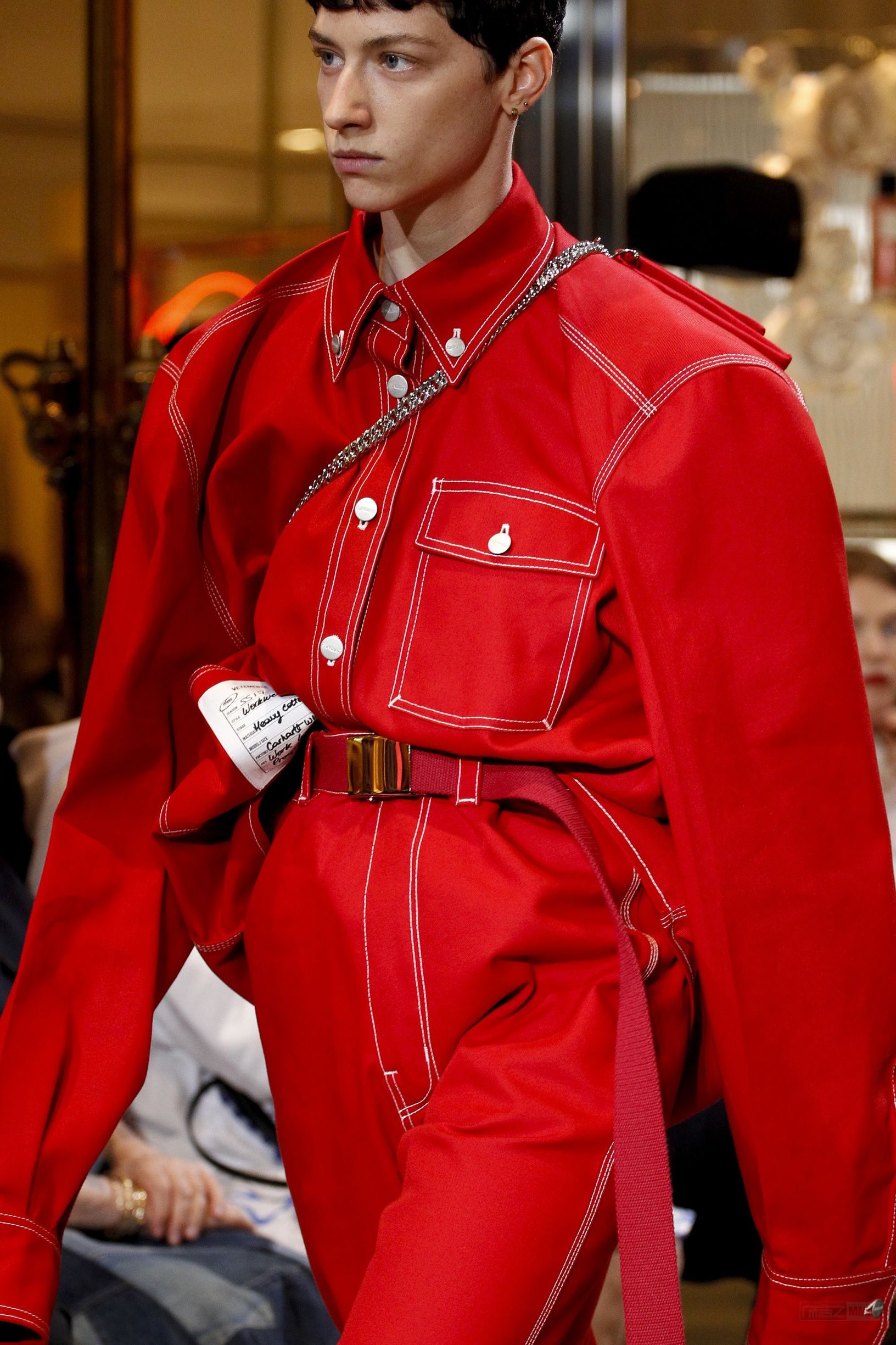 vetements2022秋冬高级,男装高定vetements