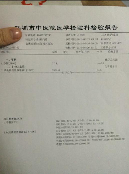 孕酮不涨流褐色物成功有胎心连医生都说是奇迹