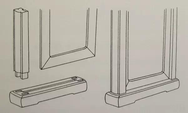古代木工卯榫结构图片欣赏,古典家具桌面的卯榫结构图