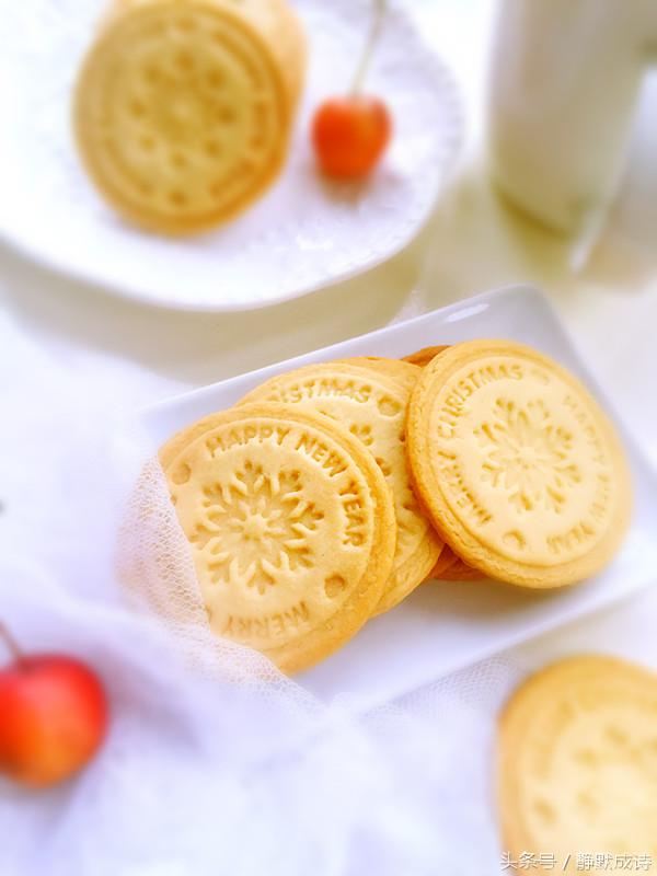 很香很香的曲奇饼干,很香很脆的饼干