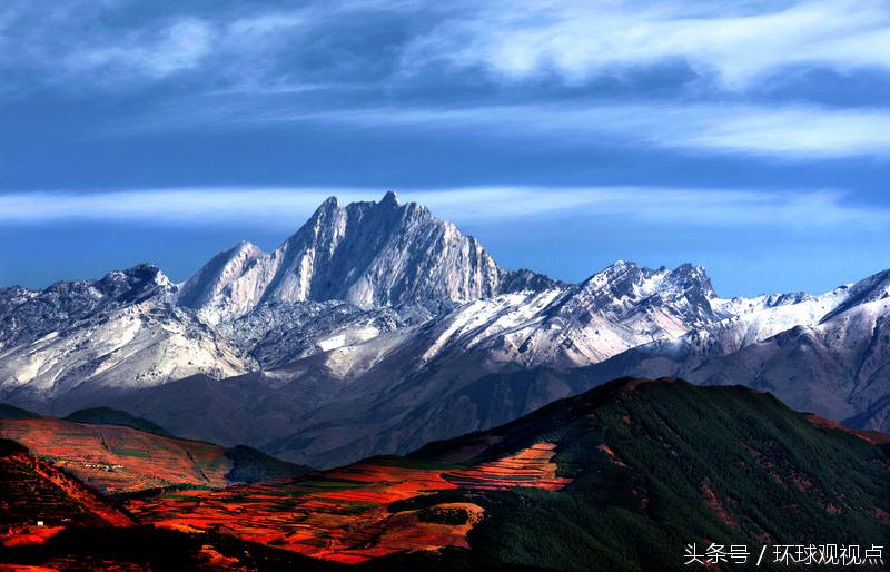 上帝打翻了调色板是什么意思,上帝打翻了大自然调色板