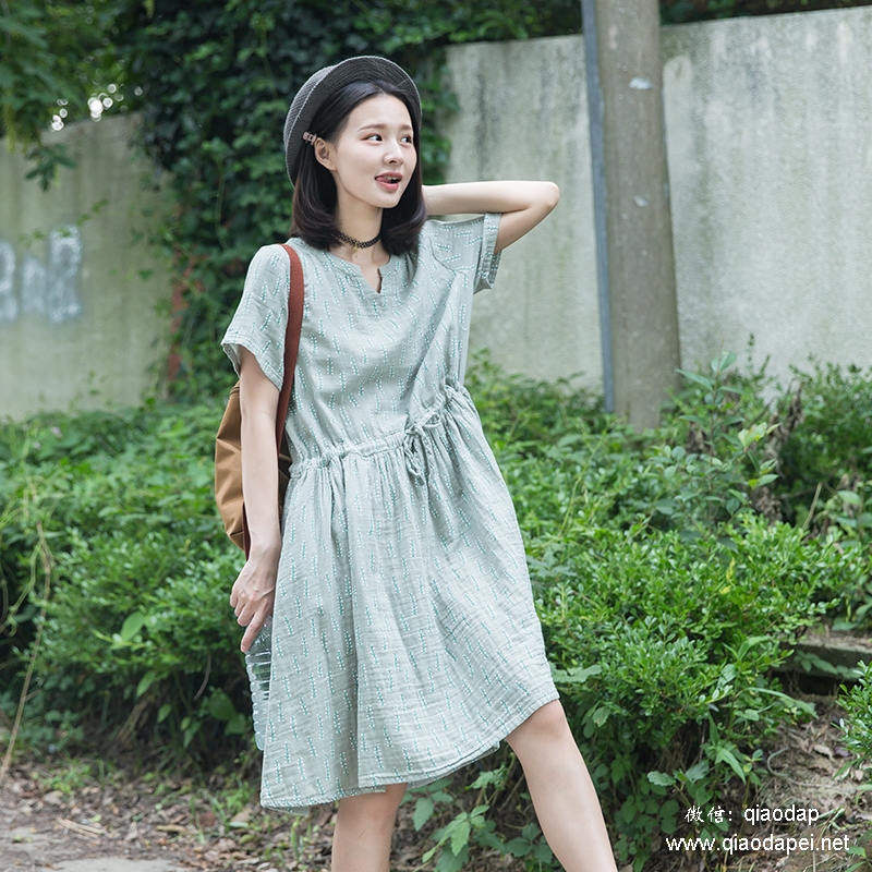 森系文艺夏季装,夏天森系搭配图片欣赏